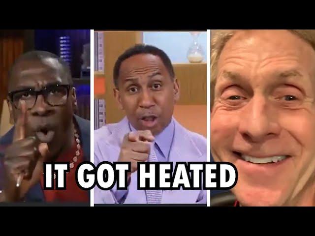 Shannon Sharpe SCREAMS At Stephen A Smith Just Like He Did Skip Bayless on First Take HEATED!