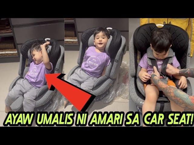 Anak ni Coleen Garcia at Billy Crawford na si Amari Ayaw UMALIS sa Kanyang New Car Seat!