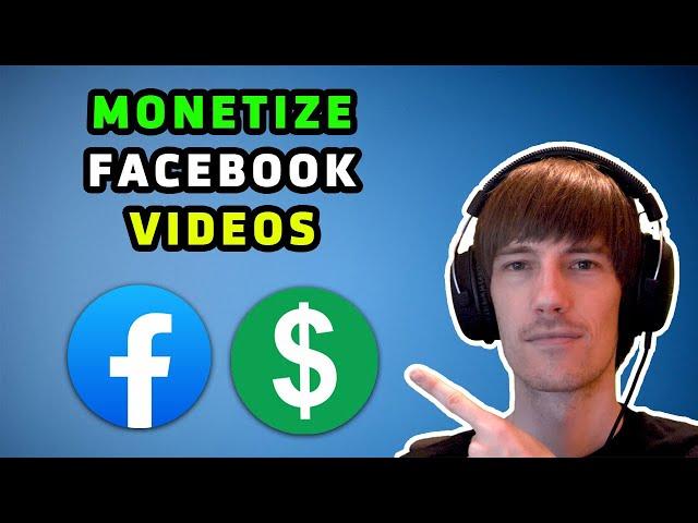 How to MONETIZE Facebook Videos (In Stream Ads Monetization)