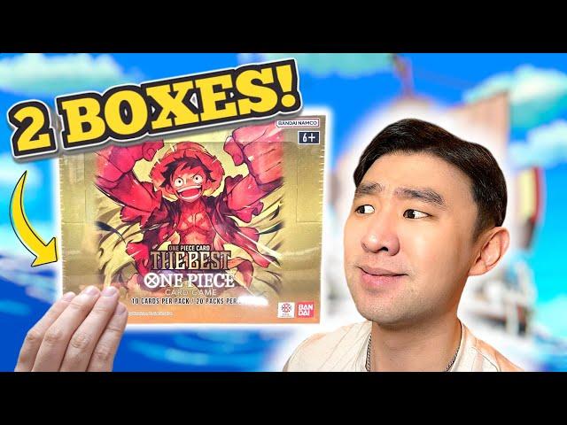 OPENING 2 BOOSTER BOXES OF ONE PIECE PRB-01(ENGLISH)! INSANE HITS!?