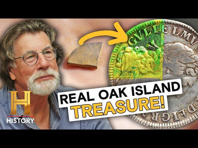 The Curse of Oak Island: Silver Treasure Discovered in the Money Pit (Season 12)