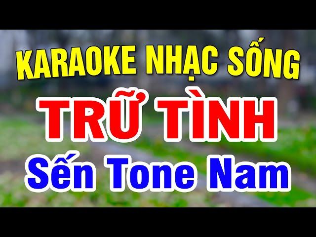 Karaoke Liên Khúc Nhạc Sống Tone Nam Dễ Hát