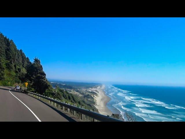 Oregon Coast scenic drive 4k