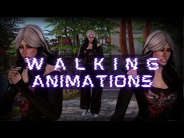 Walking animation pack (updated) | Sims 4 Animations (EARLY ACCESS)