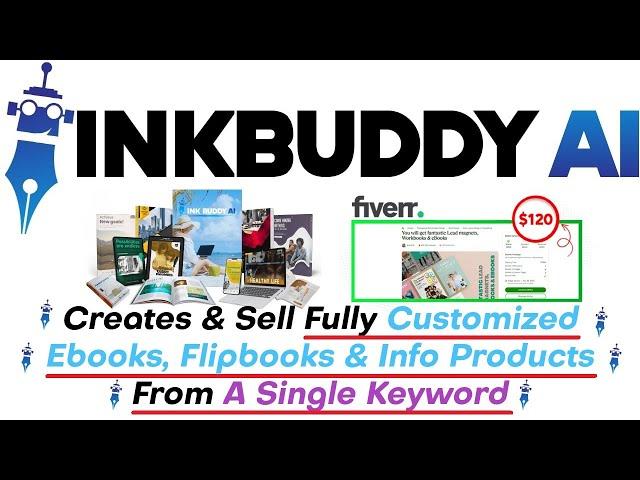 Ink Buddy AI Review Demo Bonus - Creates Ebooks From A Single Keyword