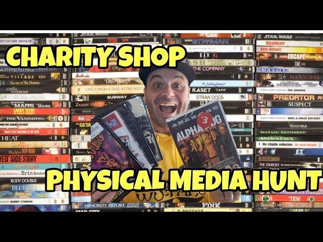 CHARITY SHOP PHYSICAL MEDIA HUNT #thrifting