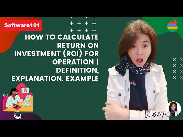 How to Calculate return on investment (ROI) for operation | Definition , Explanation, Example