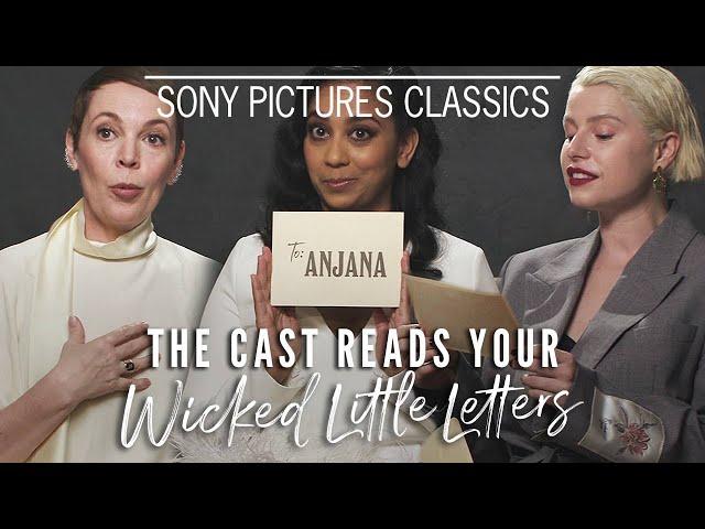 Olivia Colman, Anjana Vasan & Jessie Buckley Read Your Wicked Little Letters