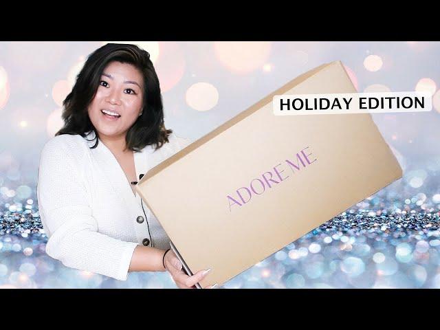 Adore Me Holiday Unboxing Haul | Try-on | Review | Body Positive