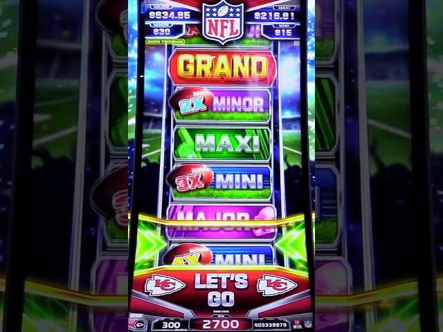 NFL Super Bowl Jackpots Wheel Bonus! #SlotBonus