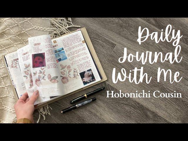 DAILY JOURNAL WITH ME // Hobonichi Cousin & 5yr Journal // What journaling means to me