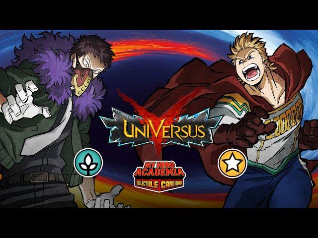 Overhaul [Life] Vs Mirio Togata [Good]| UniVersus CCG