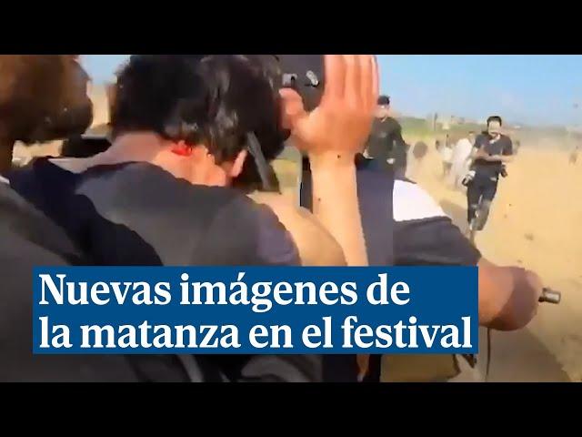 Se difunde un vídeo con nuevas imágenes de la matanza de Hamas en el festival de Israel