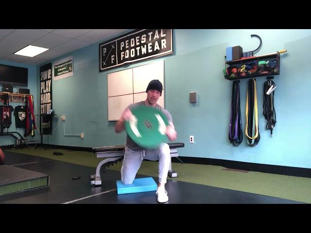 TonyGentilcore.com - Rear Foot Elevated Plate Rotation