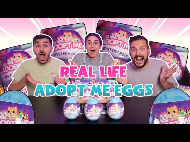 Wir öffnen 15 REAL LIFE Adopt me Eggs! Kaan, Dania, Claudio