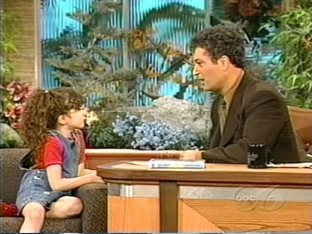 Hallie Eisenberg  interview 1998. Age 6