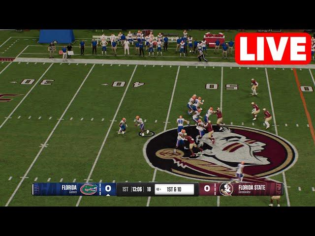 NCAAF LIVE Florida Gators vs Florida State Seminoles | Week 14 Full Game - 2024 College Football 25