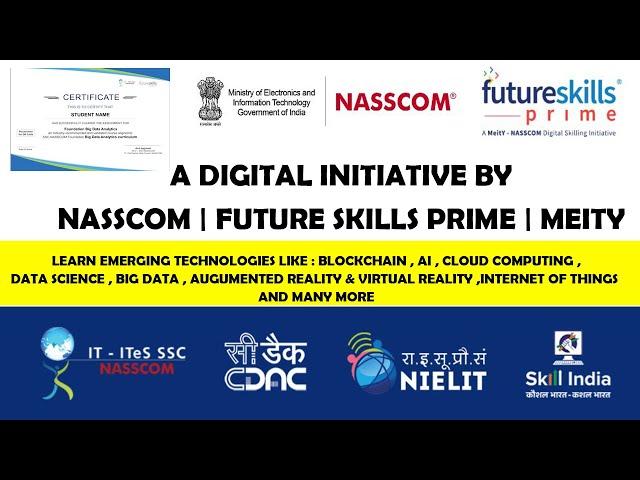 NASSCOM - Future Skills Prime Free Courses | NASSCOM Free Certificate on Artificial Intelligence