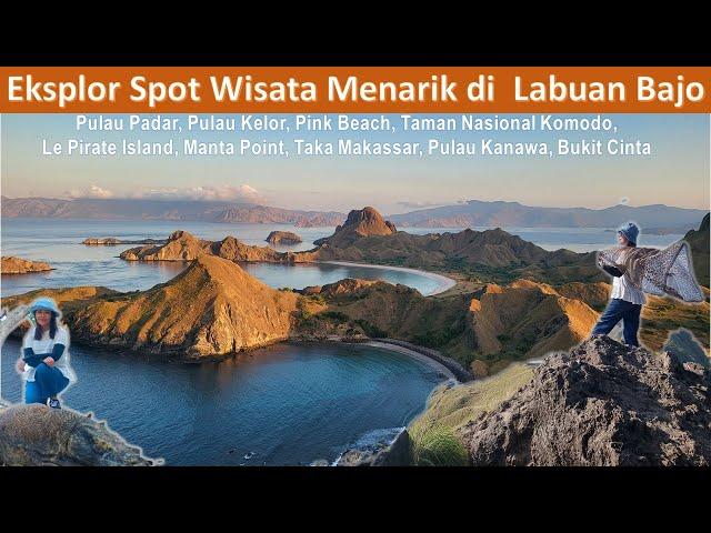 SUPER KEREN! DESTINASI WISATA FAVORIT DI LABUAN BAJO. GA PERNAH BOSEN DATANG KESINI!