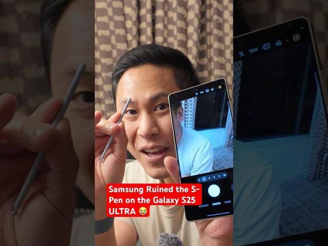Samsung RUINED the S-Pen on the Galaxy S25 ULTRA 