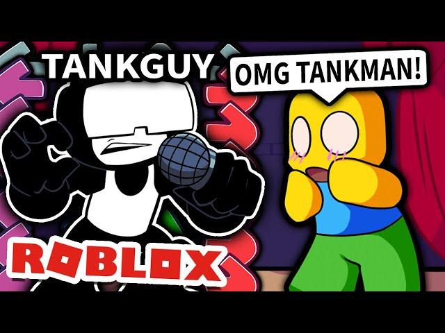 I Pretended To Be TANKMAN In Roblox Friday Night Funkin