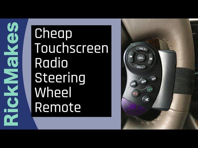 Cheap Touchscreen Radio Steering Wheel Remote