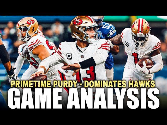 Game Analysis: Primetime Purdy Leads 49ers To (36-24) Win Over Seahawks