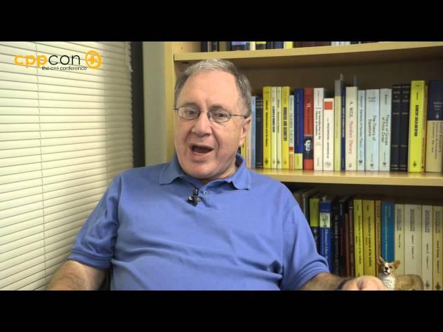 Alexander Stepanov Introduces Bjarne Stroustrup