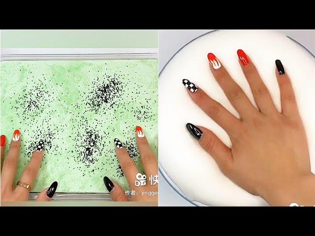 Relaxing and Satisfying Slime Videos #715 //Fast Version // Slime ASMR //