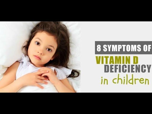 symptoms of vitamin D deficiency in babies