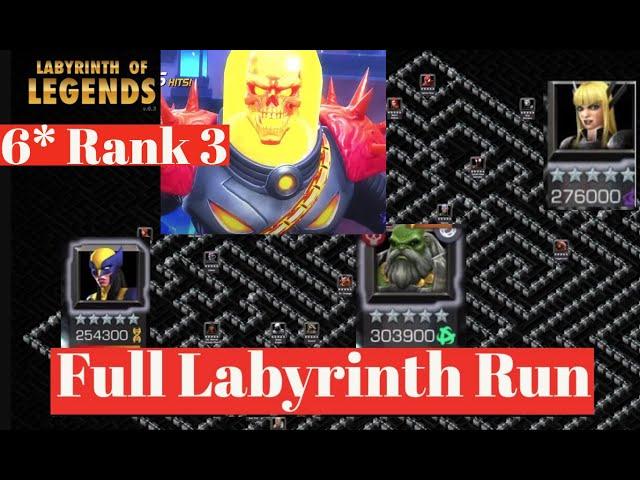 Full Labyrinth Path With 6* Rank 3 CGR Madness