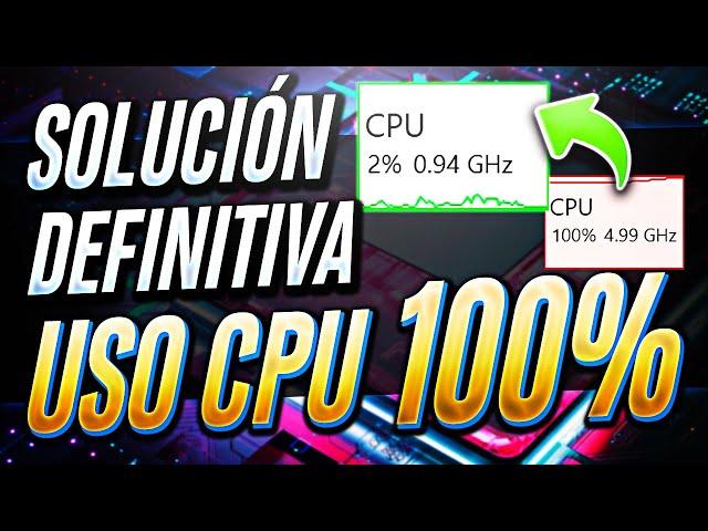  ¿Cómo REDUCIR el uso de CPU al 100% en Windows?  [Aumentar FPS]