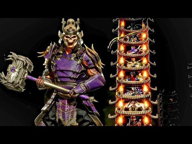 Fallen Emperer Shao Kahn Champion Klassic Tower | Very Hard | Mortal Kombat 11 - No Commentary