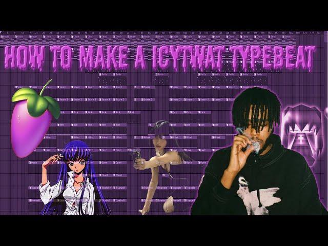 How to make a Icytwat typebeat 2023 (FL Studio Tutorial)