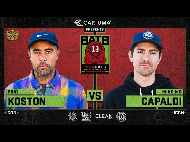 BATB 12: Eric Koston Vs. Mike Mo - Round 1