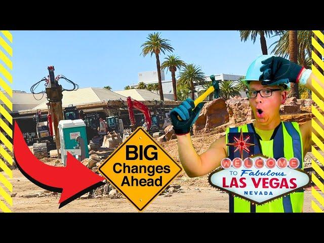 MIRAGE DEMOLITION, Venetian’s Big Move, F1 PAIN | Las Vegas August 2024 CONSTRUCTION Update