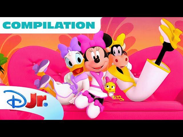 Minnie's Bow-Toons Compilation | Minnie Mouse & Clarabelle Best Friend Moments  | @disneyjr