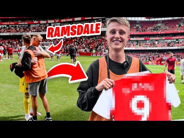 I Asked PRO Footballers For Their MATCHWORN Shirts!