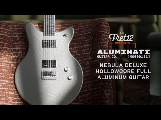 FRET12 Guitar  Supply - Aluminati Nebula DX Hollowcore - Full Aluminum Guitar