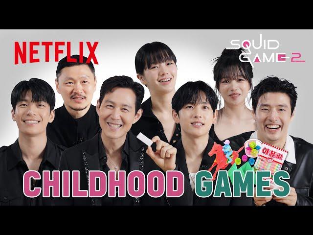 The Squid Game Season 2 Cast Plays Korean Childhood Games | Netflix