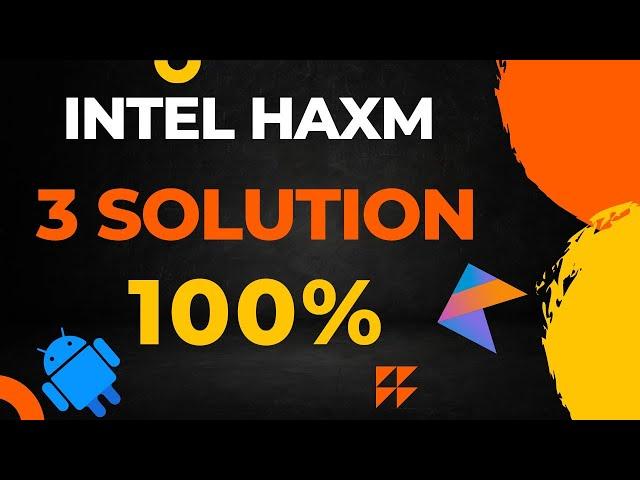 install Haxm Intel HAXM is required to run AVD HAXM is not installed