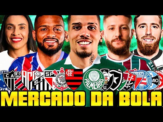 MERCADO DA BOLA 2025 | PAULINHO NO PALMEIRAS - FLAMENGO - BAHIA -CRUZEIRO - ATLÉTICO MG - FLUMINENSE