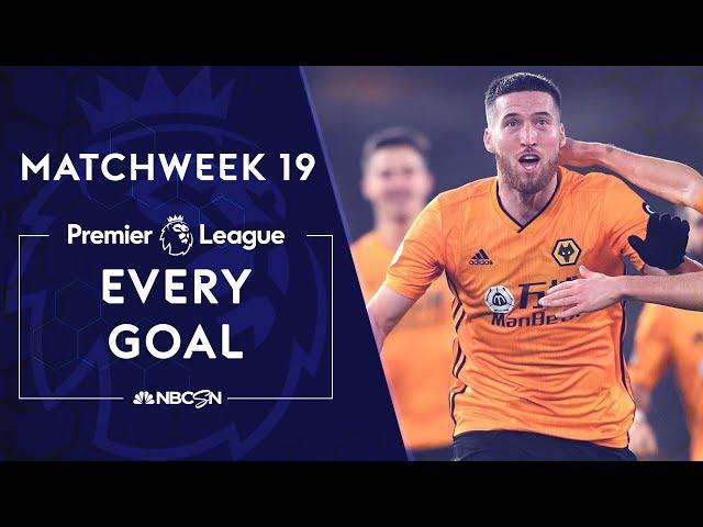 Every goal from Matchweek 19 in the Premier League | NBC Sports