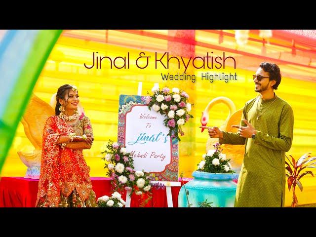 BEST WEDDING CINEMATIC HIGHLIGHT 2022 | SHORT FILM |  Gujarati Wedding | Jinal x Khyatish