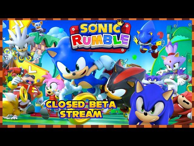 Sonic The VTuber is Ready to Rumble!【SONIC RUMBLE CLOSED BETA STREAM】