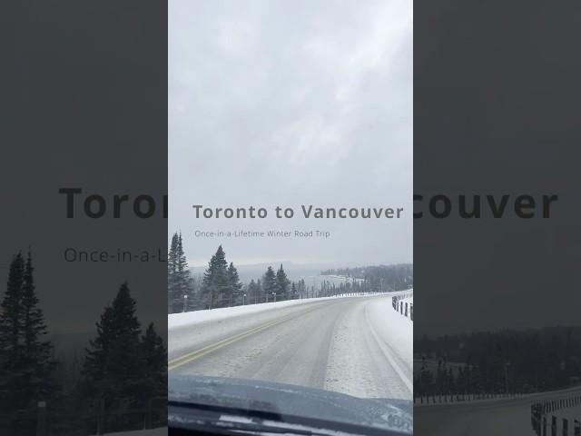 Day 2: The ULTIMATE Canadian Winter Road Trip Toronto to Vancouver #canadavlogs #canadalife