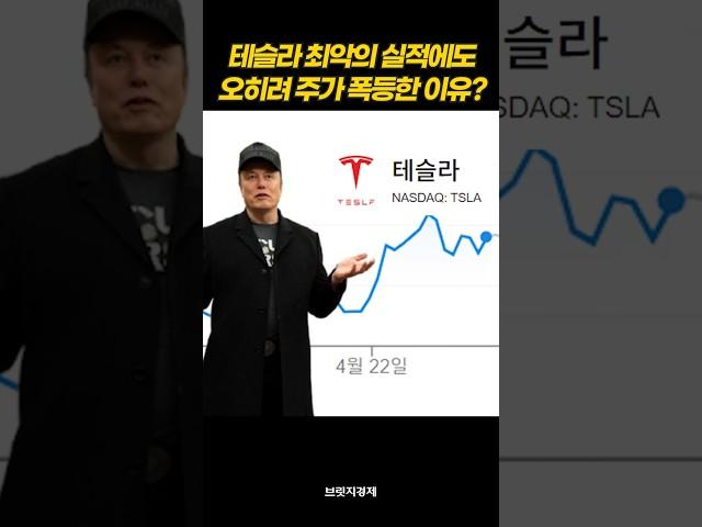 테슬라 실적 최악인데... 오히려 주가 10% 폭등한 이유?