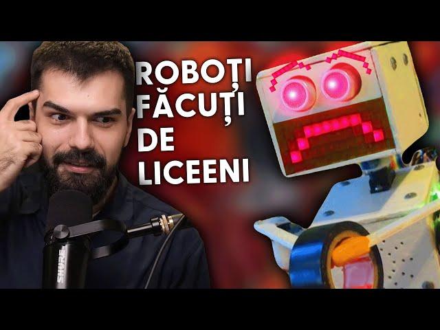 AM COMENTAT O COMPETIȚIE DE ROBOTICĂ