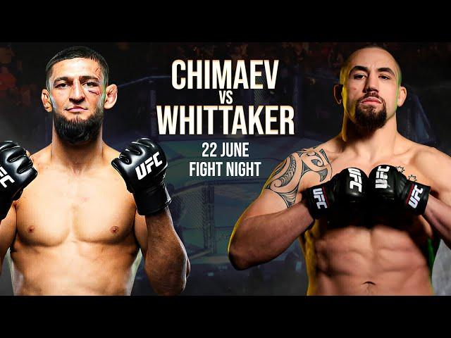 Robert Whittaker Vs Khamzat Chimaev - FULL Promo