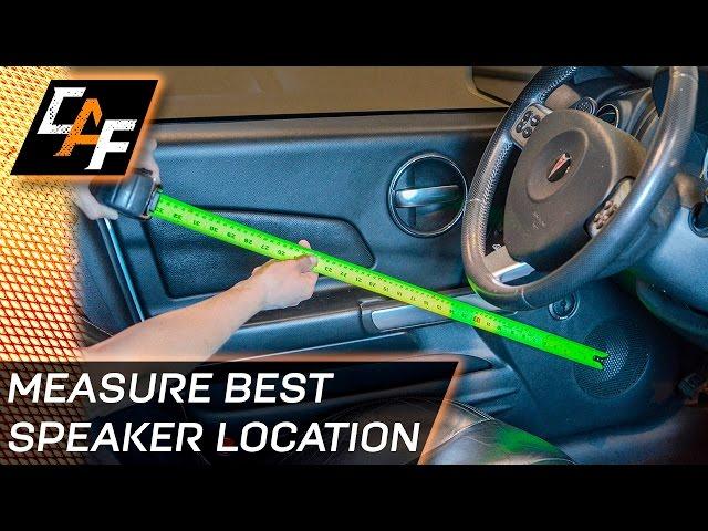 BEST speaker location - Measure Speaker Path Distances - CarAudioFabrication